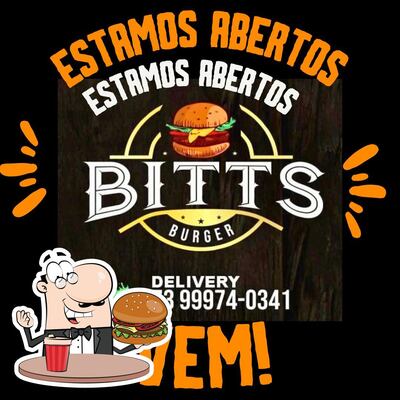 Experimente um hambúrguer no Bitts Burger