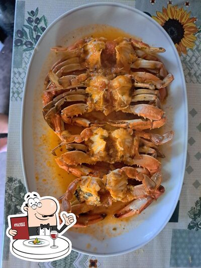 Comida em Rm ostras frescas