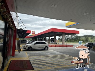 O exterior do Recanto do Caminhoneiro