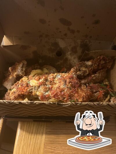 Pick various types of pizza