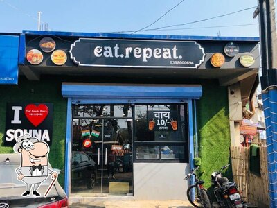 Enjoy the view outside Eat Repeat