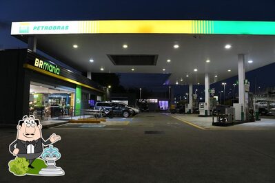 Você pode espairecer no exterior Posto Petrobras