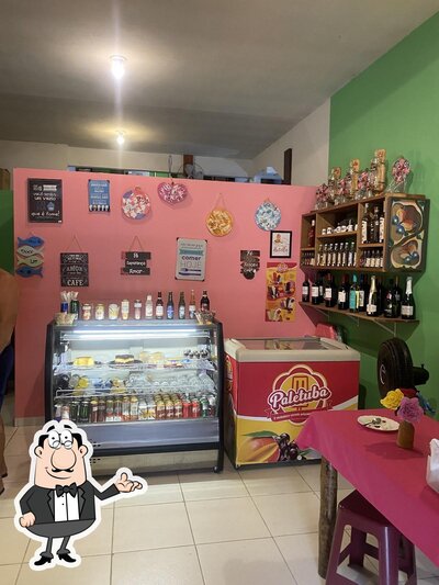 O interior do Delícias da Beca