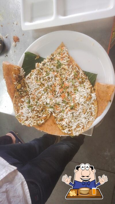 Food at Sri Raghavendra hotel