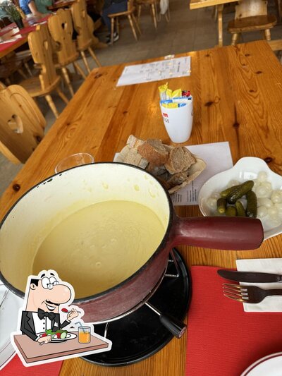 Platti al Restaurant des Rochers-de-Naye