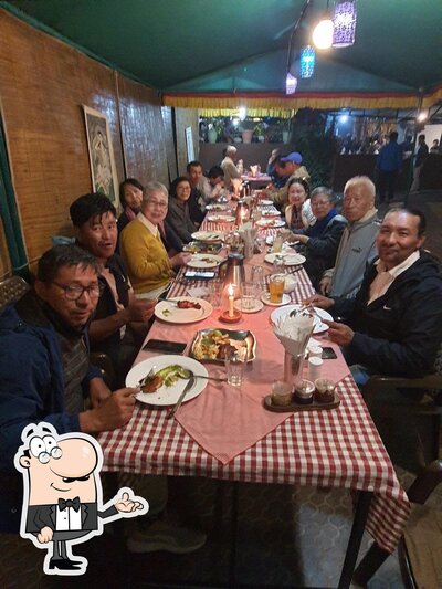 Take a seat at one of the tables at The Tibetan Kitchen