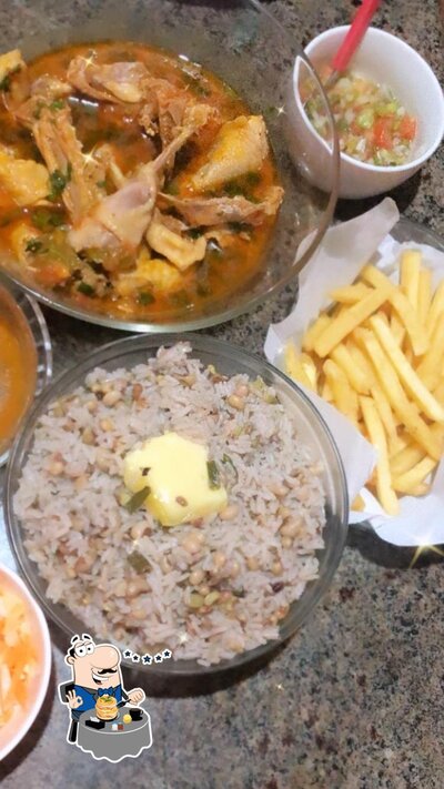 Comida em barraca doce vida