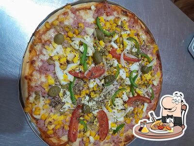 Peça pizza no Pizzaria kijem's