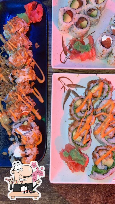 Les sushis sont des aliments célèbres provenant du Japon