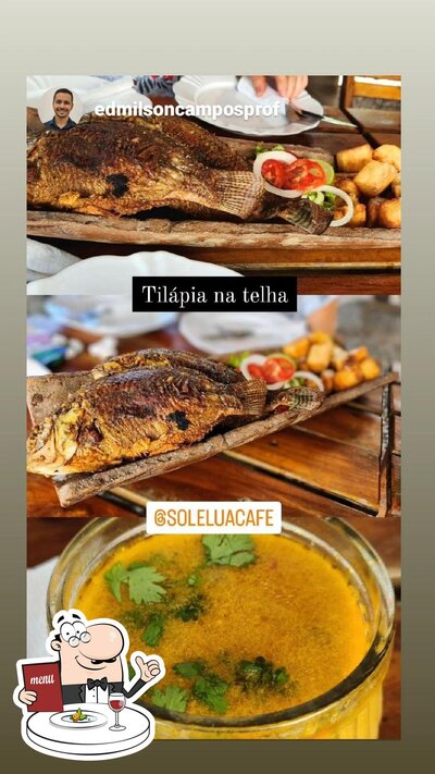 Platos en Sol & Lua Café