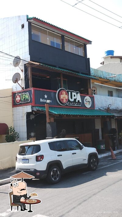 a área exterior é uma característica importante do UPA Bebidas
