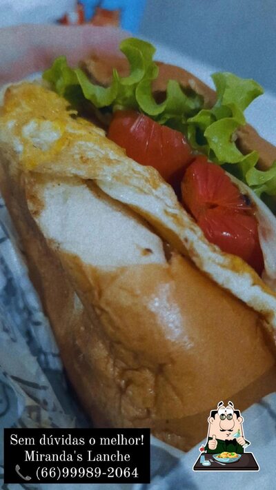 Platos en Mirandas Lanche