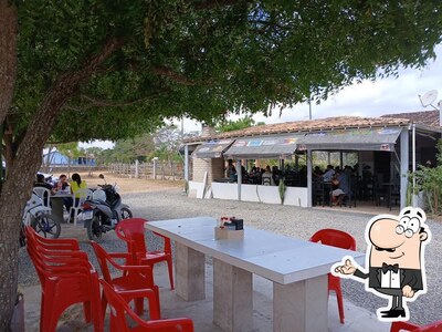 O interior do Churrascaria do Zominho