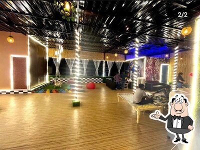 The interior of Cue Cafè
