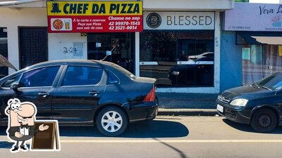 Veja imagens do exterior do Chef da Pizza