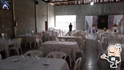 O interior do Salão de eventos Rohling
