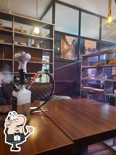 The interior of Cafe X