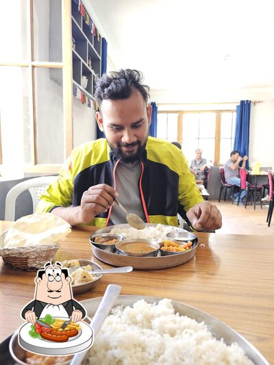 Food at National Restaurant