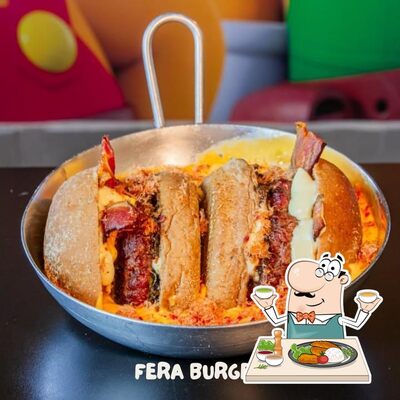Platos en World Magic Burger Hamburgueria Artesanal