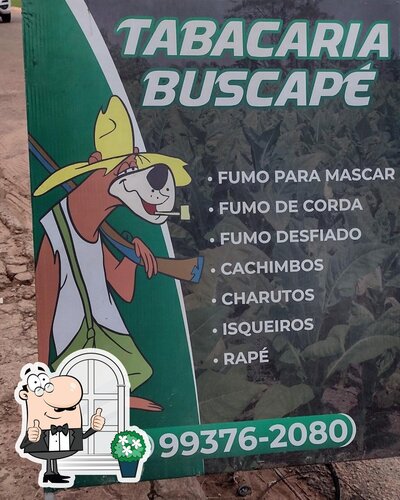 o exterior é uma característica importante do Tabacaria hookah Buscapé