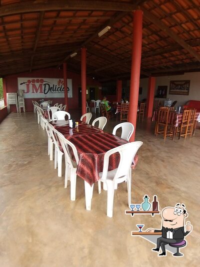 O interior do RESTAURANTE JM DELICIAS