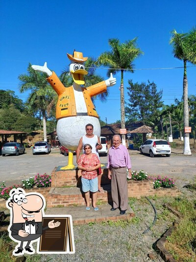 o exterior é uma característica importante do Parada do Pato
