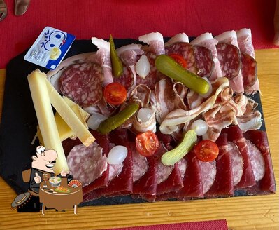 Platti al Restaurant des Rochers-de-Naye