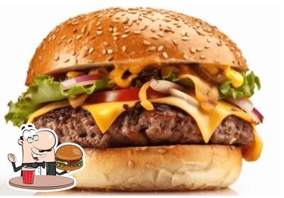Get a burger at Tadka Punjab Da