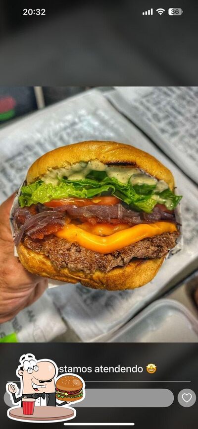 Delicie-se com um hambúrguer no Altas Horas Burguer's