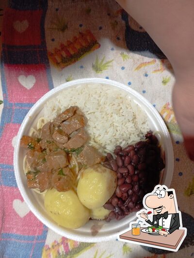 Comida em Top frangos