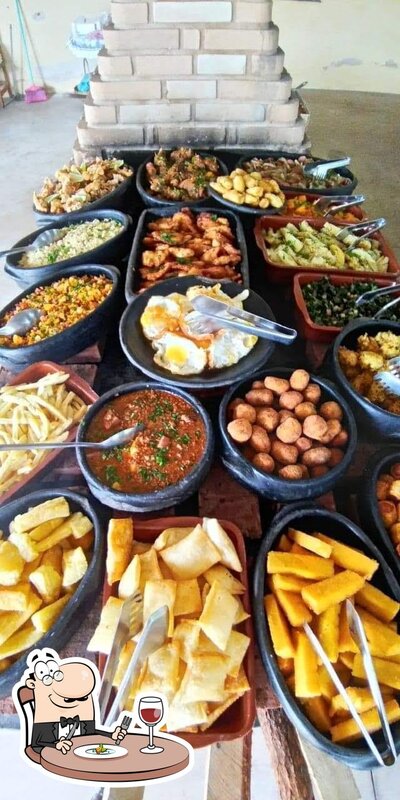 Platos en Fazenda Yolanda