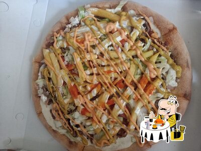 Platti al BAZOOKA pizza kebab