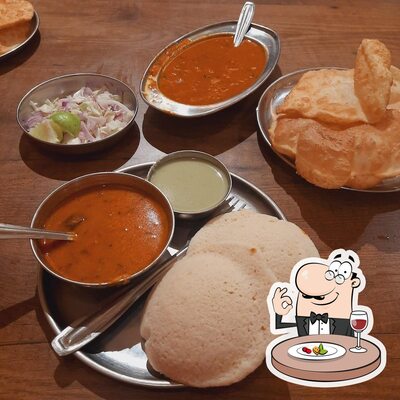 Food at Cafe Shantadurga