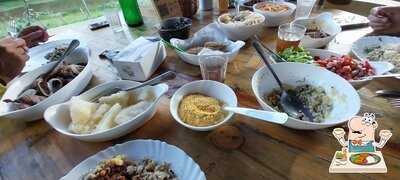 Platos en Na Varanda Bistrô Bar
