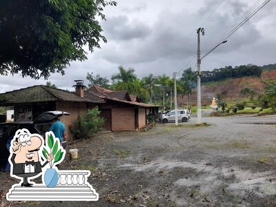 Desfrute da vista da área externa do Parada do Pato