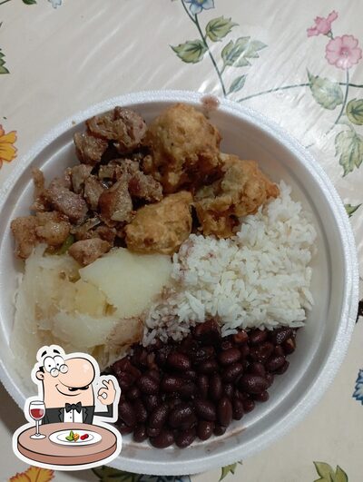 Comida em Top frangos