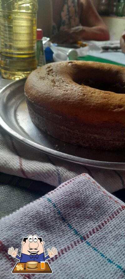 Comida em casa de apoio
