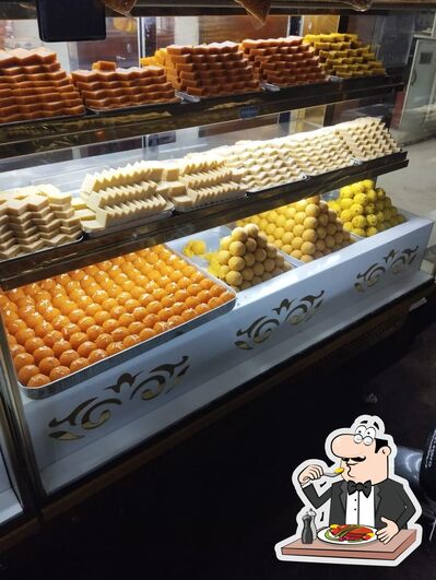 Food at Bhatia Sweet shop Qadian