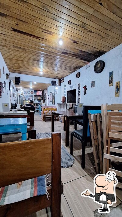 O interior do Sabor de casa