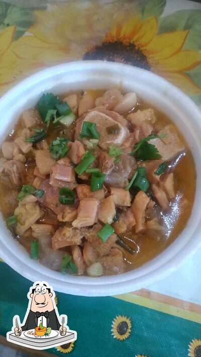 Comida em Tenda barriga cheia