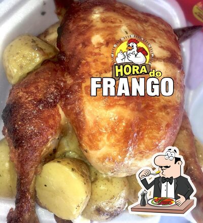Comida em Hora do frango