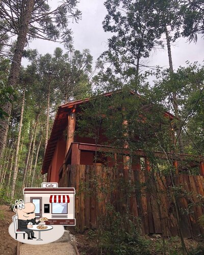 Veja imagens do exterior do Pousada Chalés da Lua