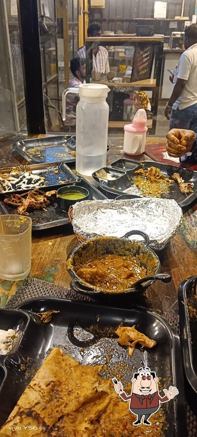 Food at Classic Rider Café Ariyalur