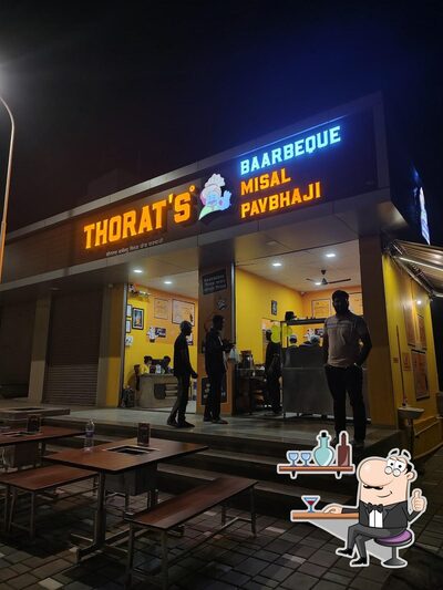 Check out how THORATS BAARBEQUE MISAL & PAVBHAJI, BARAMATI looks inside