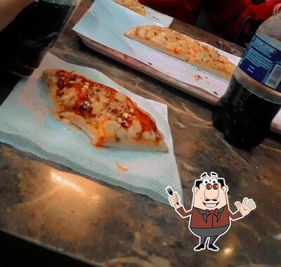 Food at Aj Pizza