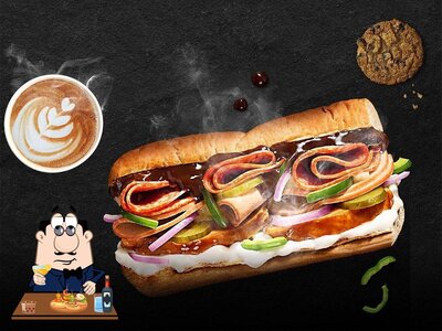 Order one of the sandwiches served at Subway SRK Mall