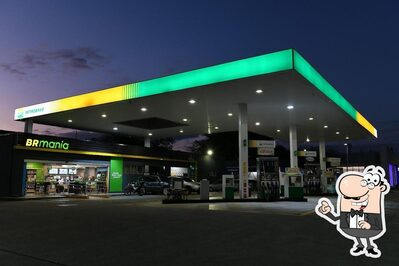 O exterior do Posto Petrobras