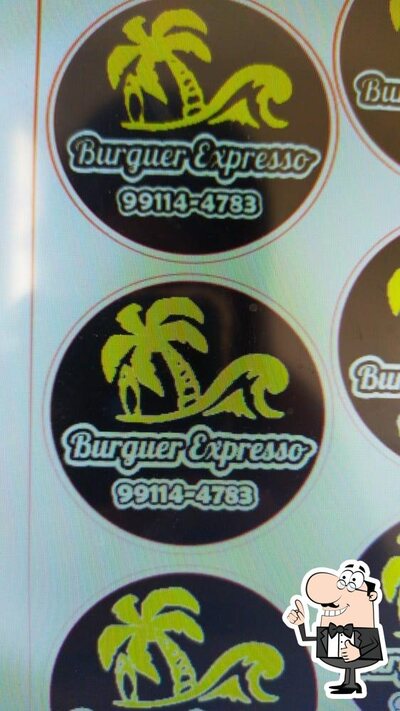 O logotipo do Burguer Expresso