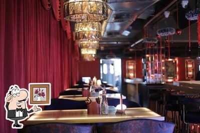 The interior of Studio XO Bar