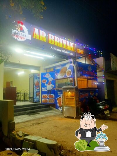 The exterior of AR BRIYANI SPOT